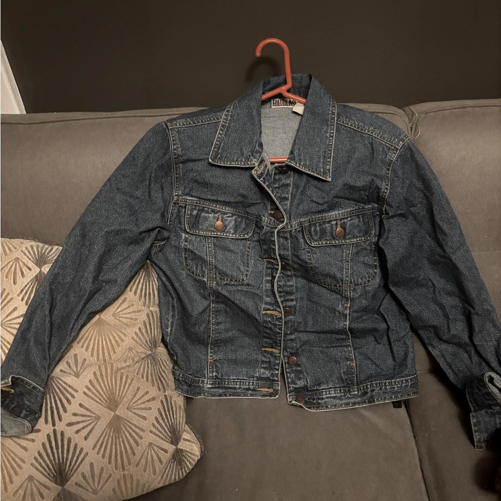 Bill Blass denim jean jacket